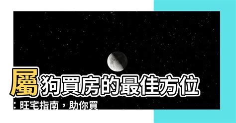 屬狗住宅方位|屬狗最佳住房樓層和風水方位